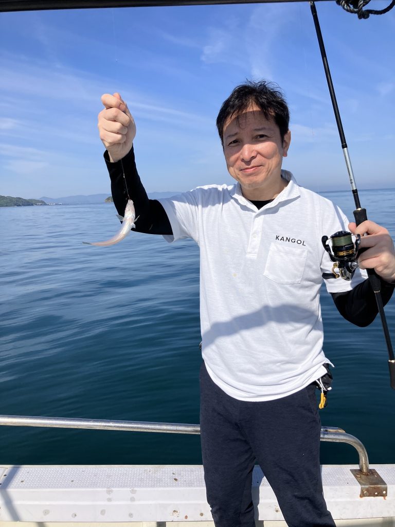 4月27日の釣果です。キス釣りに行ってきました。 | 天草の遊漁船うみてん